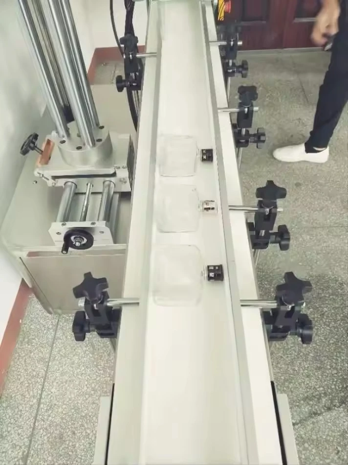 Hot Sale Semi Automatic Small Vial Bottle Filling and Capping Machine Glass Bottle Jar Vacuum Capping Machine 5