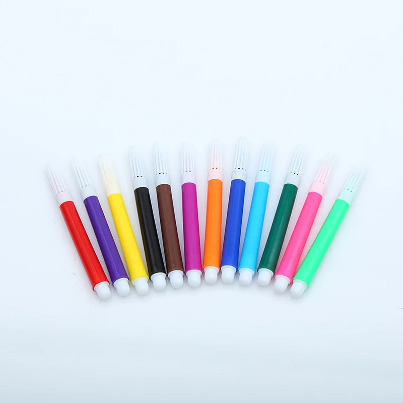 XiYuan бесплатный образец 12 видов цветов мини-акварельные карандаши для детской живописи безопасная и Экологическая защита оптом