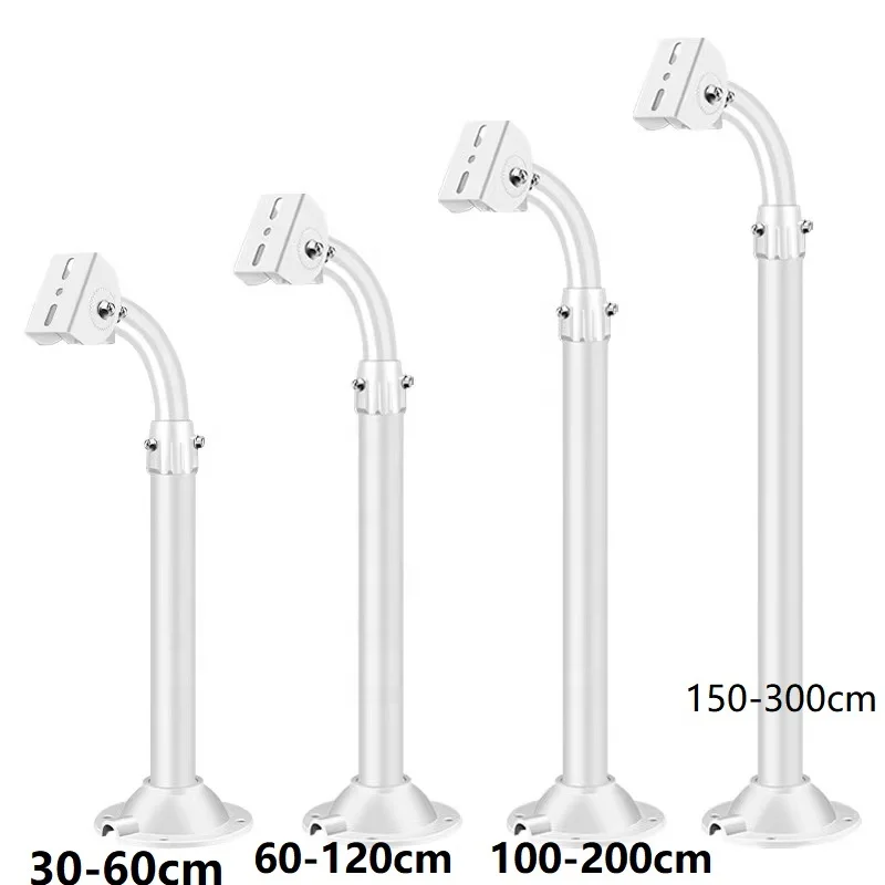 30-60cm Aluminum Alloy Telescopic Bracket and Adjustable Projector Mount  Bracket and Cctv Camera Ceiling Bracket