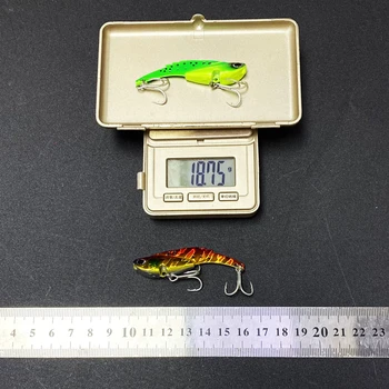 New Cheery Vib Fishing Lure Fast Sinking Hard Saltwater Metal Blade Durable Silicone for River and Stream Fishing – Soft Lure – view 5