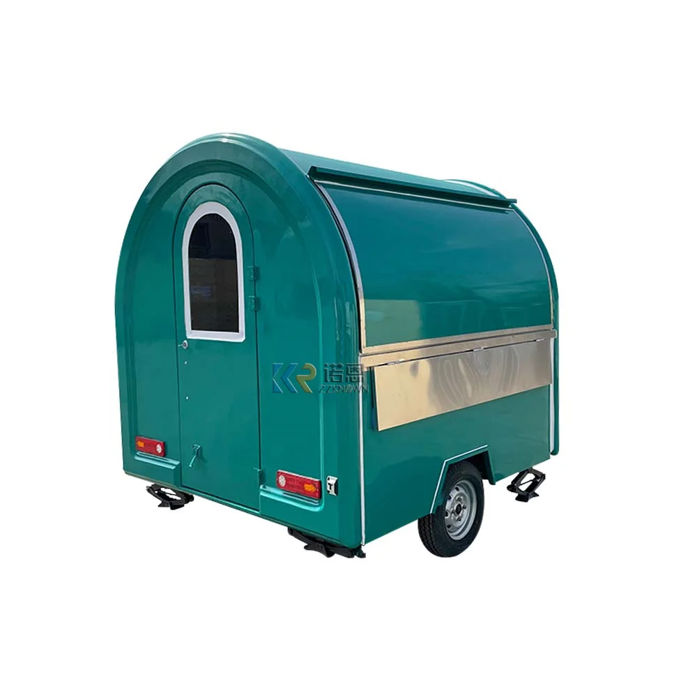 2024 CE Food Cart Stall Small Food Trailer Ice Cream Sell Commercial Mobile Sushi Promotion Food Truck From China
