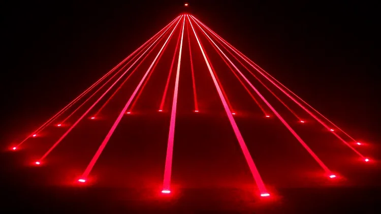 Top sale 37 Eyes RGB Full Color Laser Magic Moving Head Ball 60W Laser Mushroom Lamp Sound Control Stage Lights Club DiscoEvents