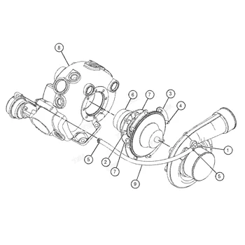 399-3398 TURBO GP-BAS for Caterpillar High Quality Engine Parts