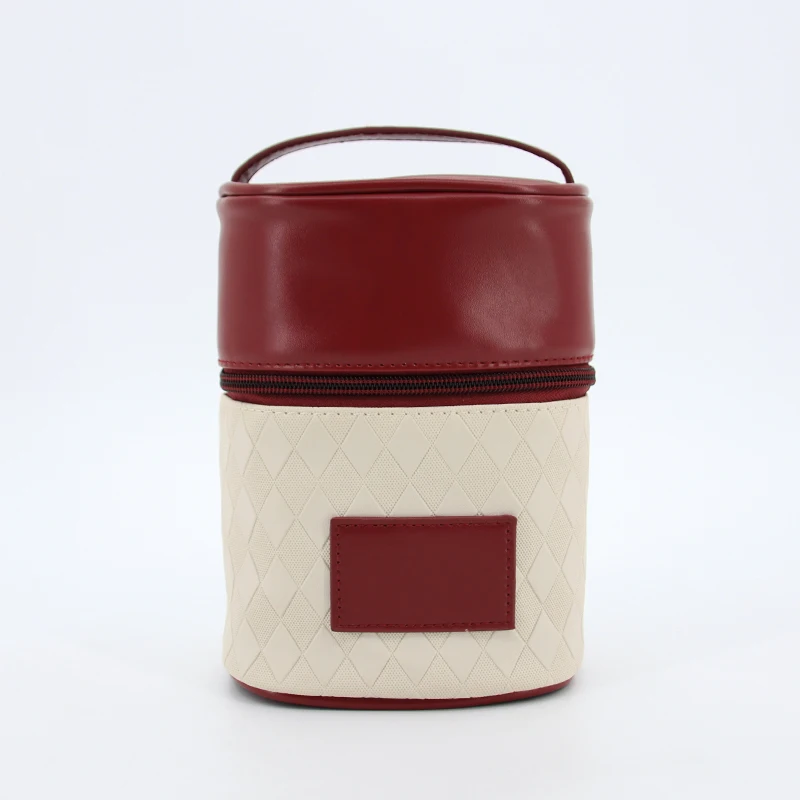 Hot Sale PU Leather Makeup Bag Cosmetic Case Travel Beauty Box manufacture