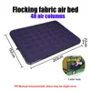 48Hole flocking airbed-blue