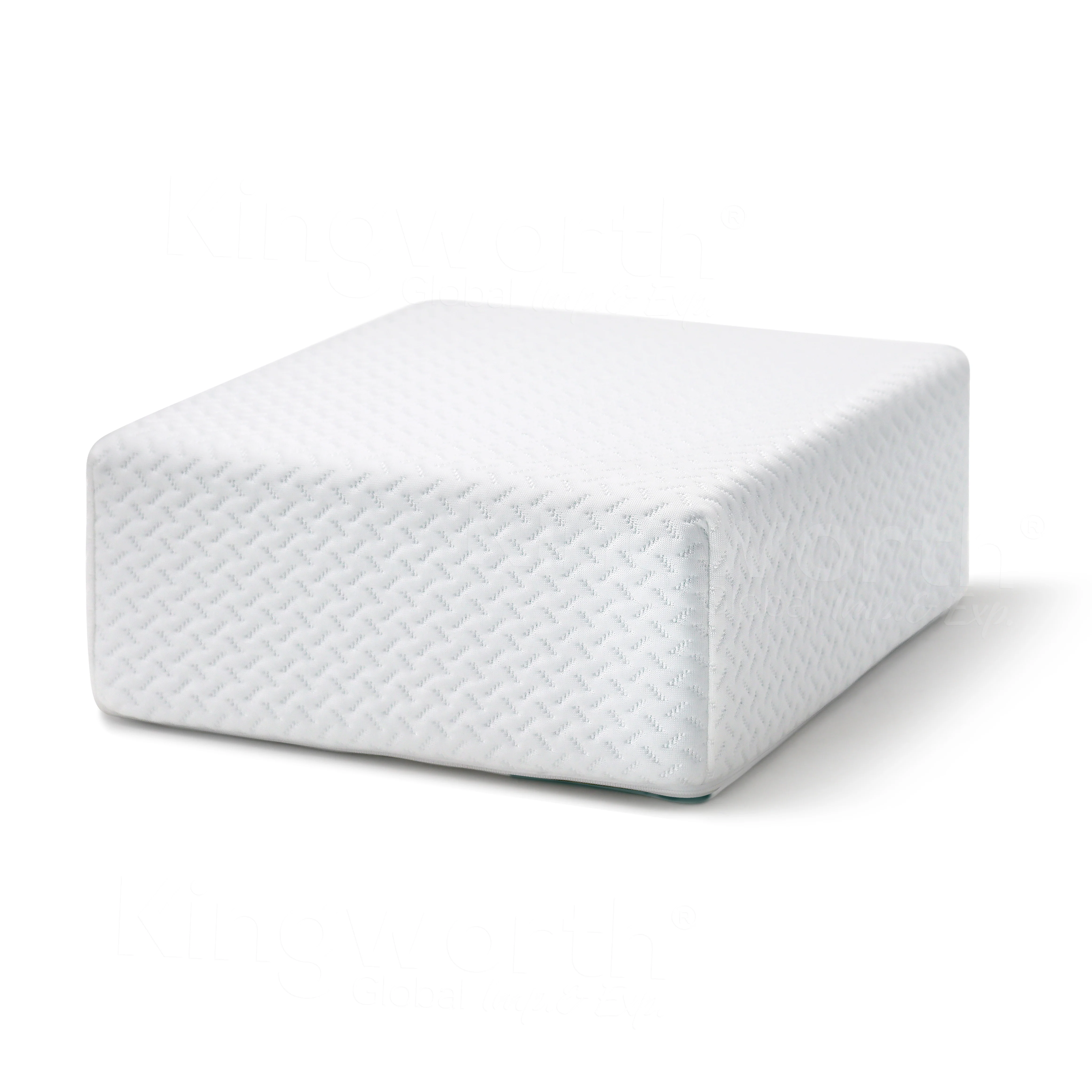 Kingworth Orthopedic Pain Side Sleep Cooling Memory Foam Cube Square