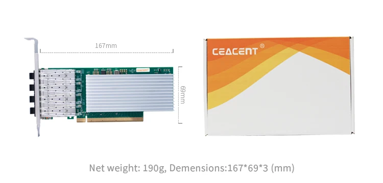 AN810V-SF4 Based on Intel E810 CAM1 25G PCI-E 4.0X16 Ethernet Network Adapter