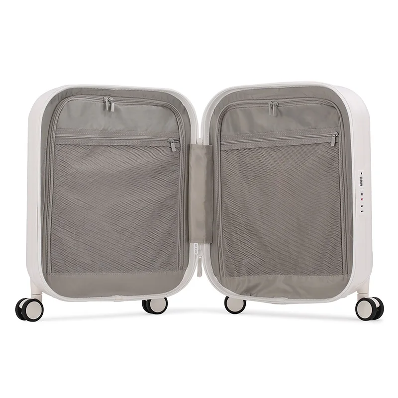 20 Inch New Pumpkin Bubble Box PC Hard Case Children's Password Lock Universal Spinner Wheel Travel Trolley Case Waterproof