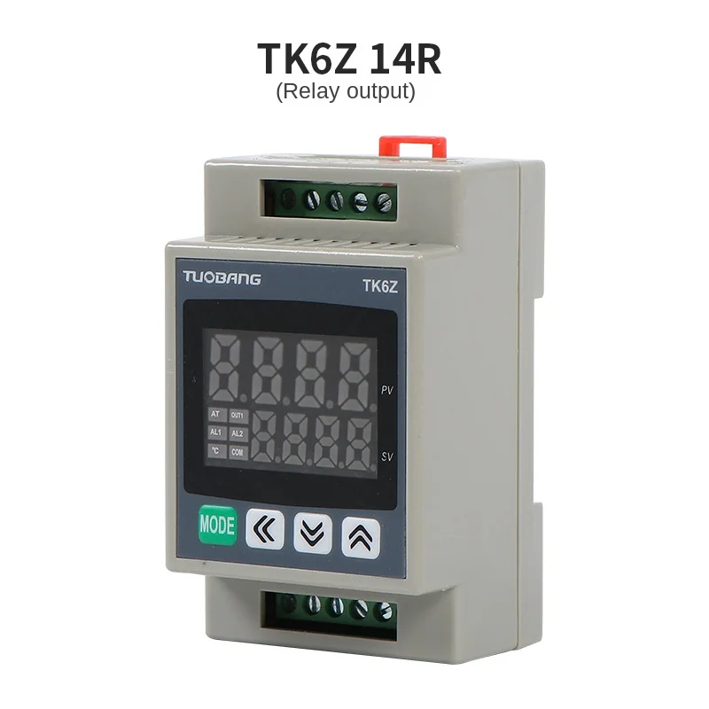 TUOBANG Guide Rail Intelligent PID Temperature Controller TK6Z RS485 High Temperature Alarm PID Industrial Thermostat