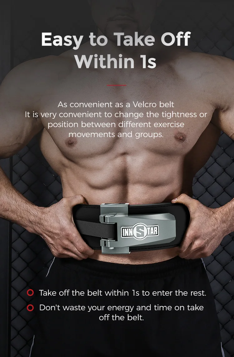 2023 New Design Gym Fitness Belt For Men And Women Weight Lifting Belt