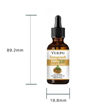 Organic Fenugreek Oil For Hair Growth Breast Enlargement Skin And Health Care 100% Pure Fenugreek Oil