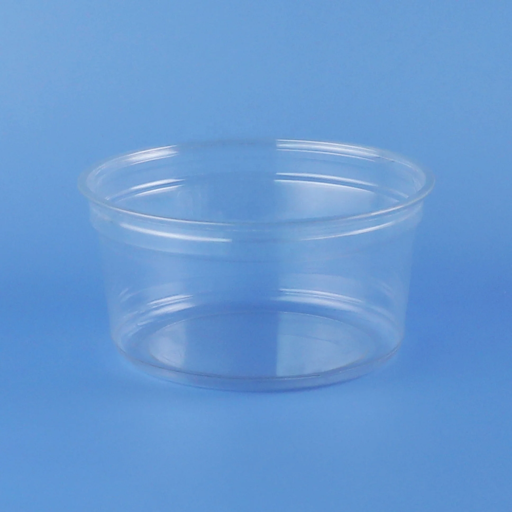 Одноразовые 16уц Оптовая торговля, фруктовый салат пластиковая миска для питомца контейнер ванна с крышкой для ресторана