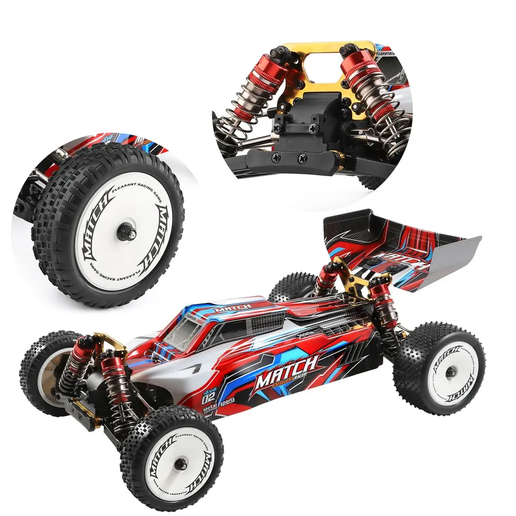 Wtoys 104001 45km/h 1:10 Scale Off-Road RC Car - 4WD Remote
