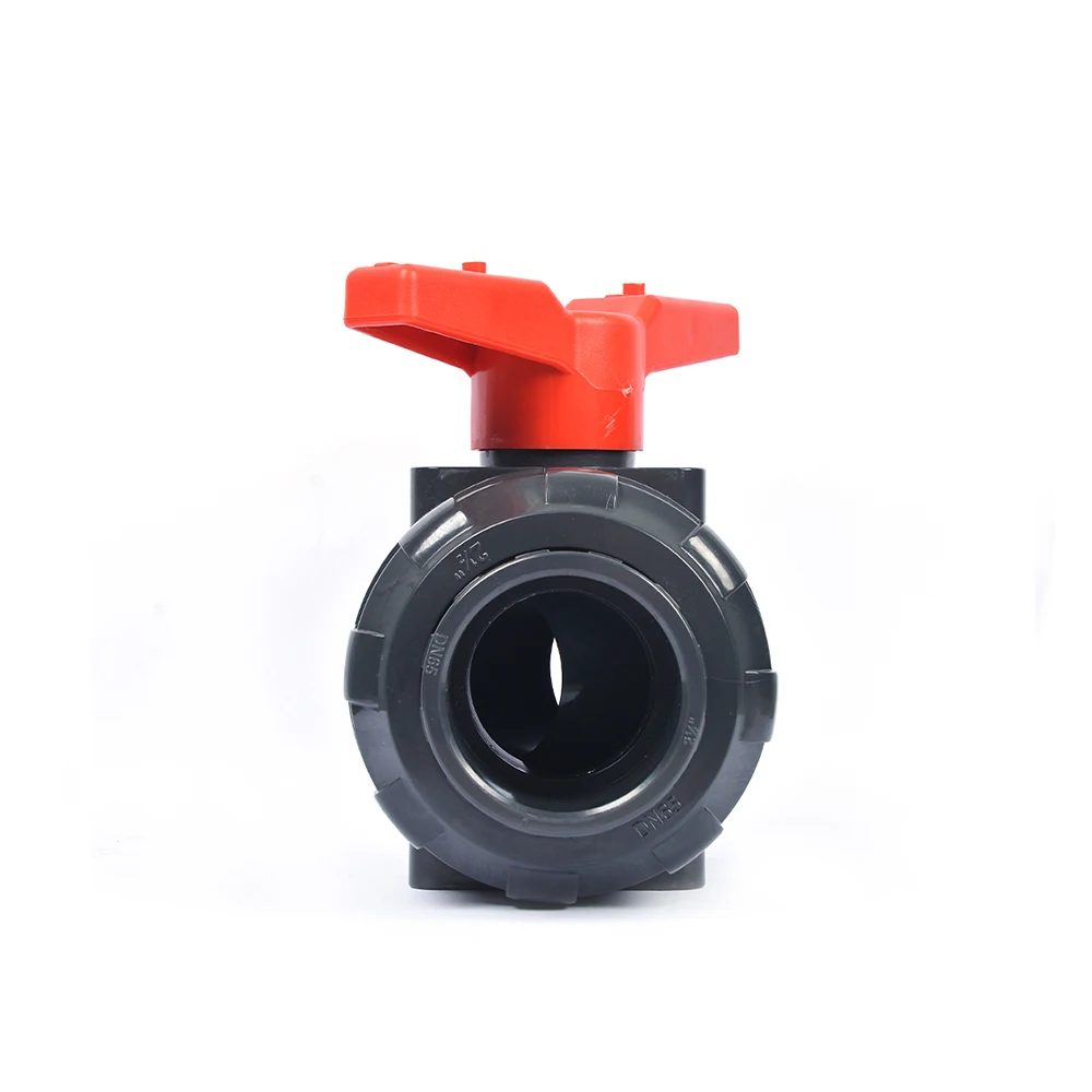 Popular UPVC Pipe Fittings Double Union Ball Valve Gate Valve standard True Union Ball ValveUPVC PIPE UPVC VALVE UPVC PIPE FITTING