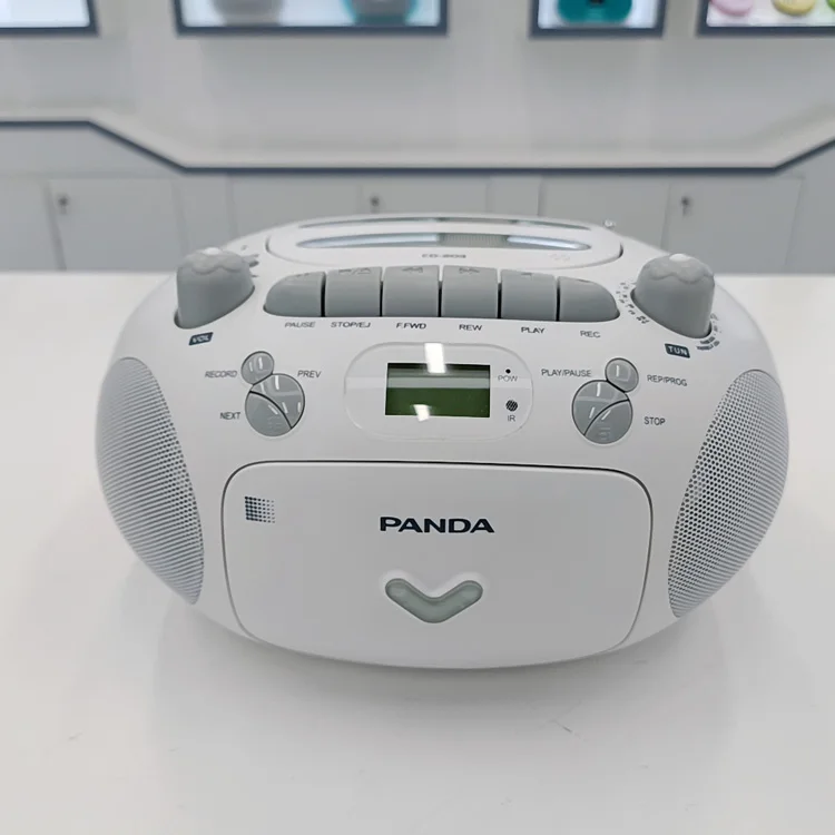 Portable USB/SD AM FM Radio MP3 Player Cassette Player CD Boombox