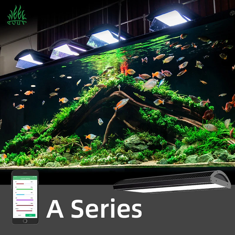 WEEK AQUA A430 Pro LED Aquarium Light - Promotes Plant Growth