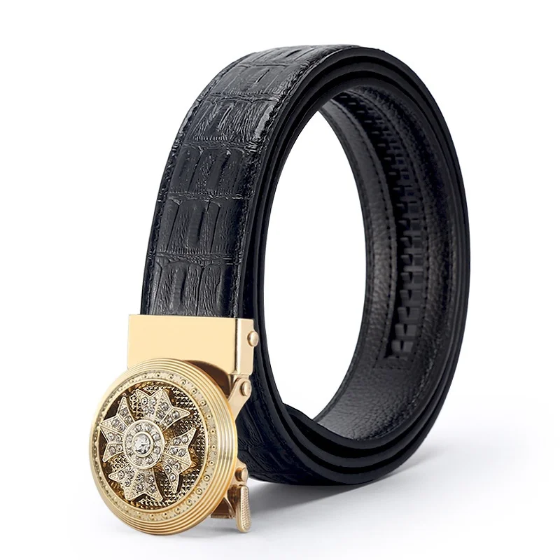 Корейская версия ремней из искусственной кожи универсальный Повседневный Молодежный ремень с автоматической пряжкой простой в управлении