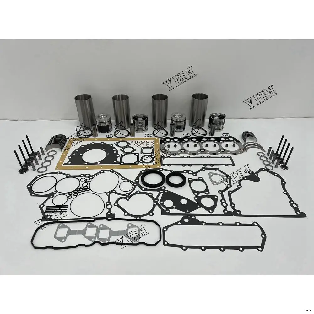 High Performance S4S Rebuild Kit With Piston Ring Liner Cylinder Gasket Engine Valves Bearings Set for Mitsubishi