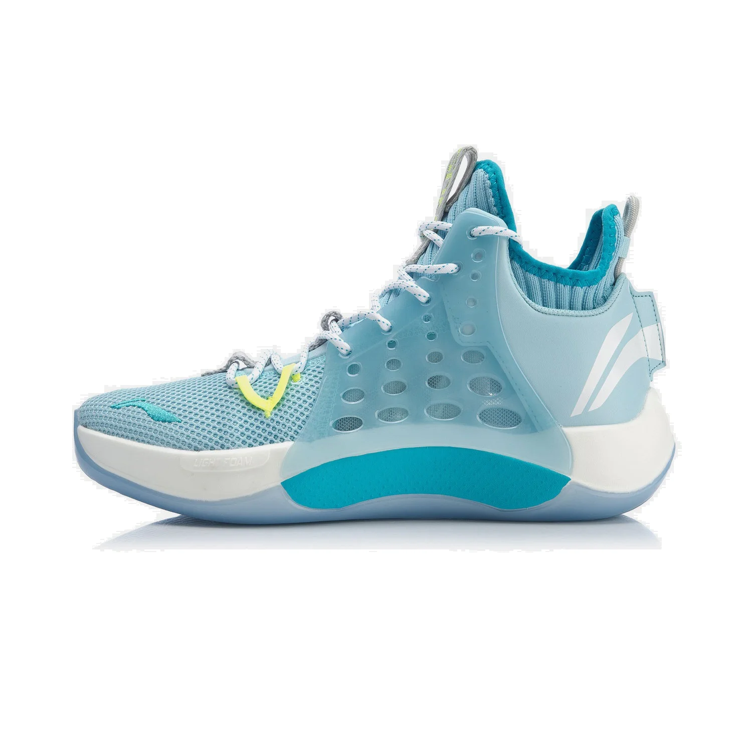 Мужская баскетбольная обувь Li-Ning SONIC VII, профессиональная Баскетбольная обувь CJ McCollum, легкая спортивная обувь с поролоновой подкладкой, Баскетбольная обувь, кроссовки ABAP019