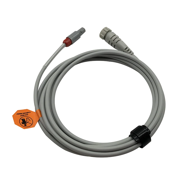 cable compatible médico del adaptador de 5-Pin Huanan IBP al transductor del argón