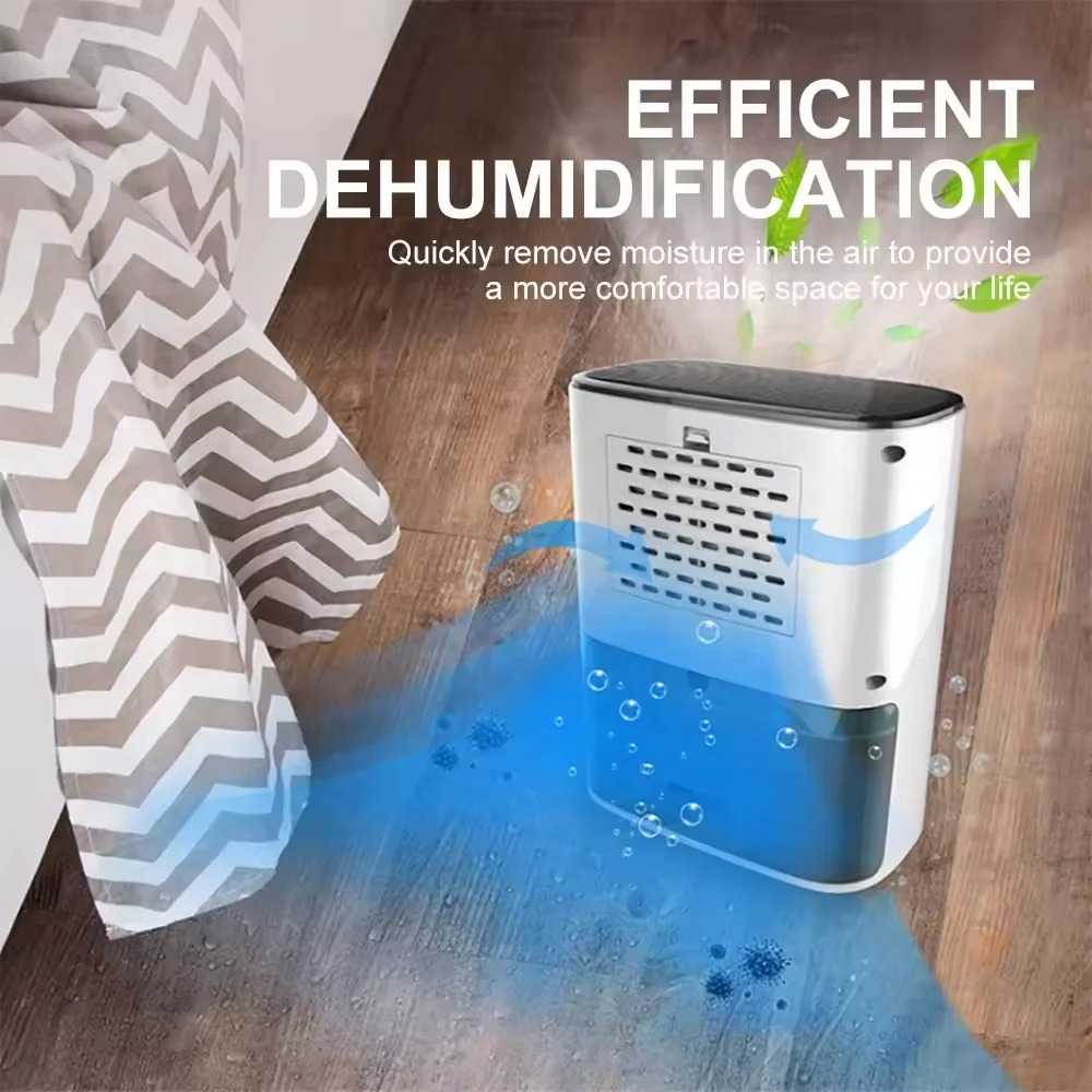 Bedroom Basement Small Dehumidifier Moisture-absorbing Dehumidification and Dehumidification Drying Machine Fan-assisted 2