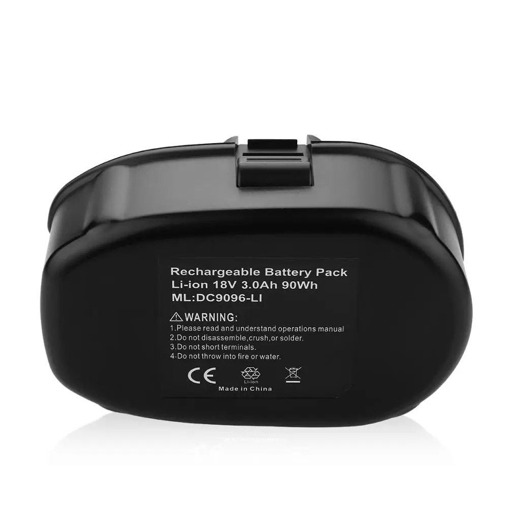 
Высококачественная запасная NiMH аккумуляторная батарея 18 в 90 Вт/ч для дрели Dewalt с китайского завода 