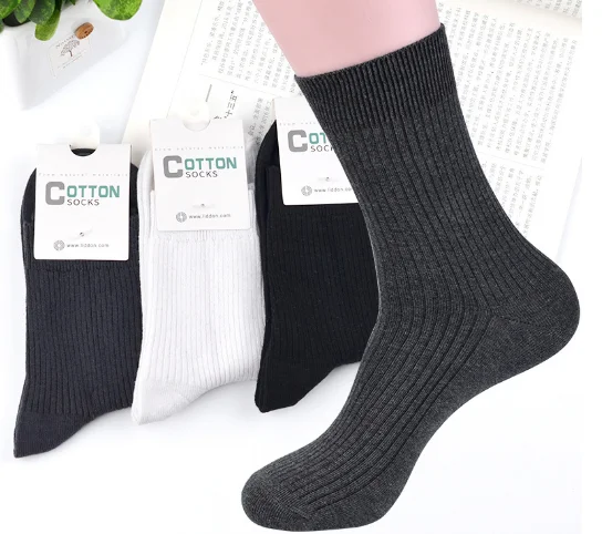 China socks factory wellness breathable men 100% black bamboo socks