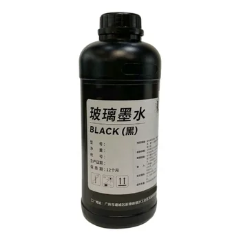 UV ink for glass ceramic pvc printing uv led ink for inkjet printer ricoh uv ink refinecolor black