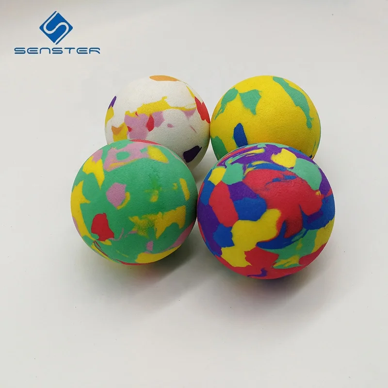 Cheapest Mixed Color Eva Foam Ball air Cannon Foam Ball Compressed air Confetti Cannon Foam Ball