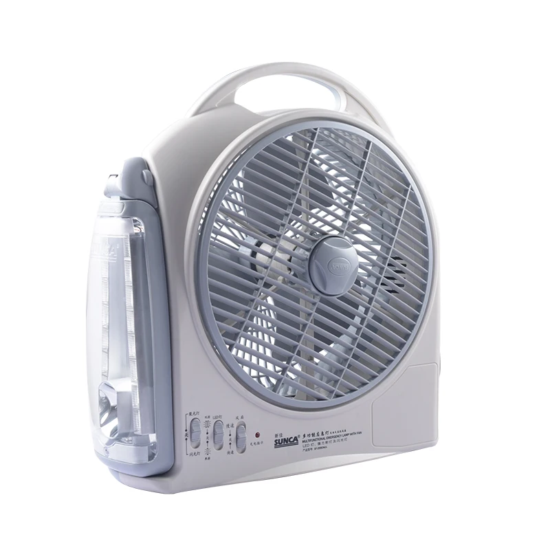 SUNCA   With 12V Dc Input Jack  Convenient Solar Power Supply   Office Desktop Usb  Table Fan   Energy-saving Electric Fan