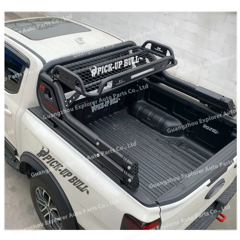 Universal Steel Roll Bar With Basket Suit For Pickup Rocco Navara Dmax ...