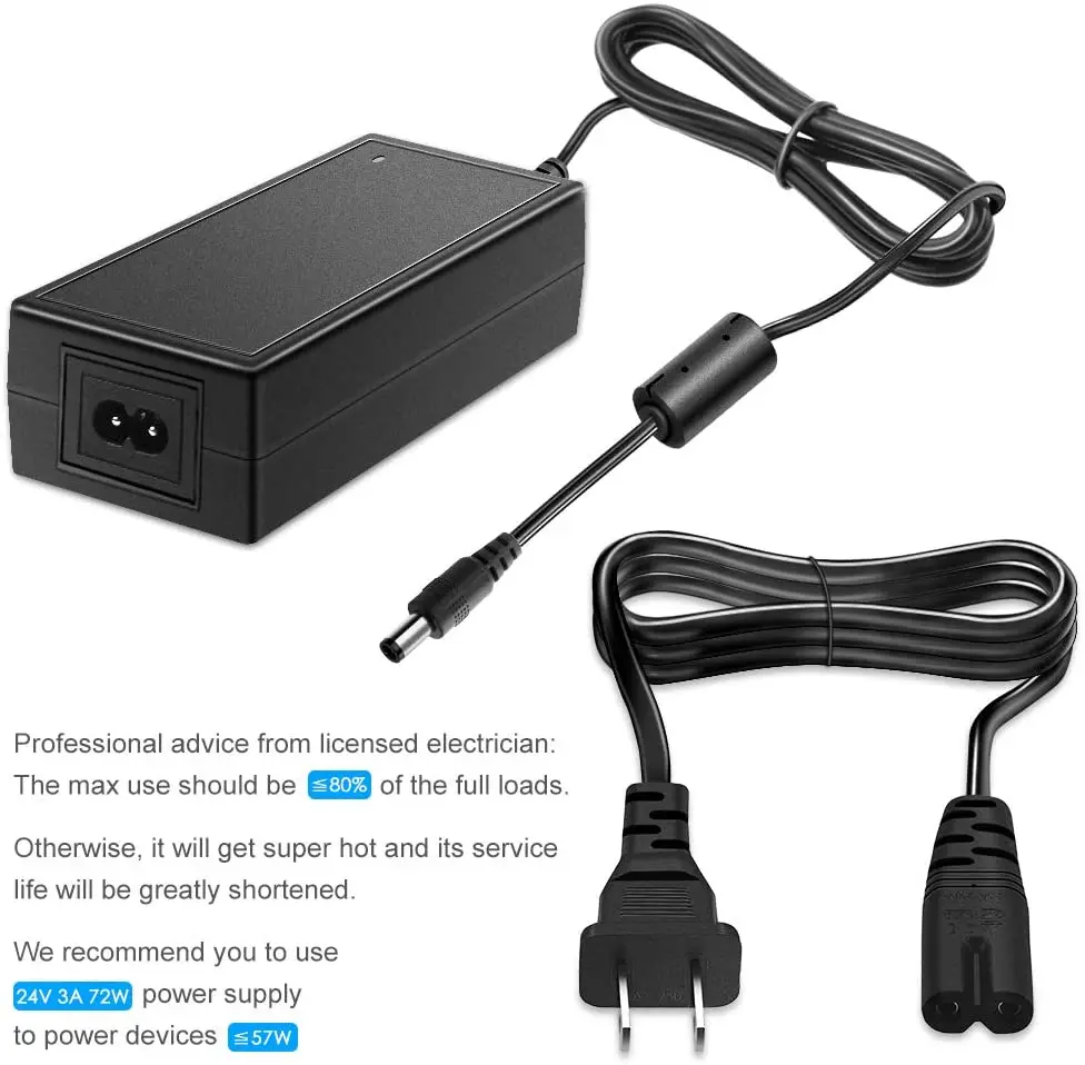 Desktop 12v 5a 60w Ac Dc Power Supply Adapter Input 110v 220v Output 12 Volt 5 Amp 60 Watt 7891