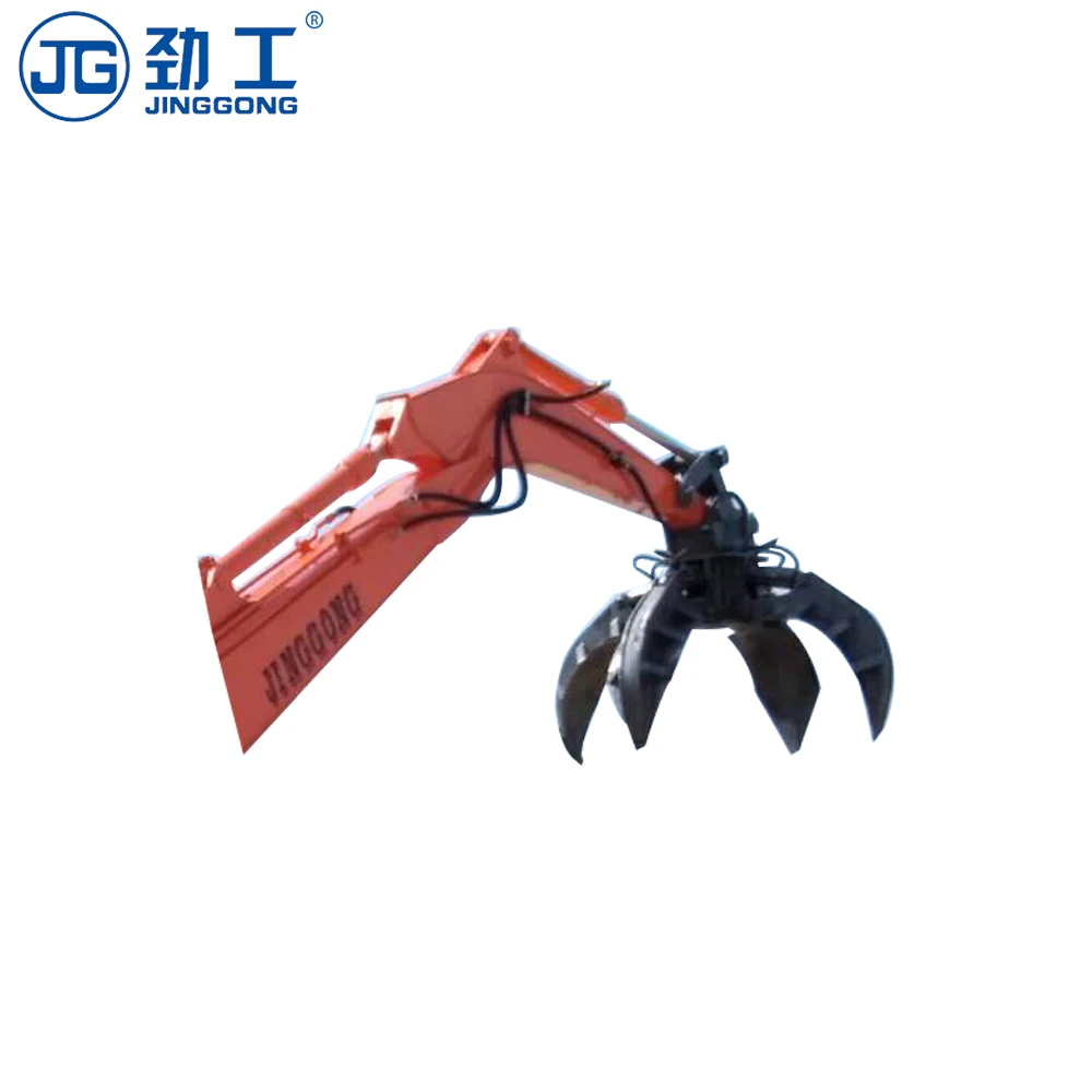 For Recycling Scrap Metal Material Clamshell Handlers Grab Bucket Hydraulic Material Handler