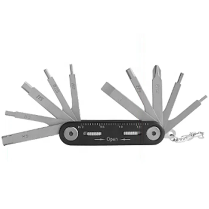 12 In 1 Lightweight Stainless Steel Bicycle Multi Tool With Hex Key
