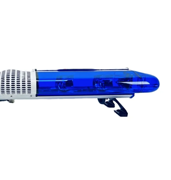 Blue Halogen Rotation Aurora Led Flashing Warning Ambulance Led Light bar Emergency Vehicle With Siren Speaker Ambulance Lights