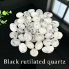 Quarzo rutilato nero