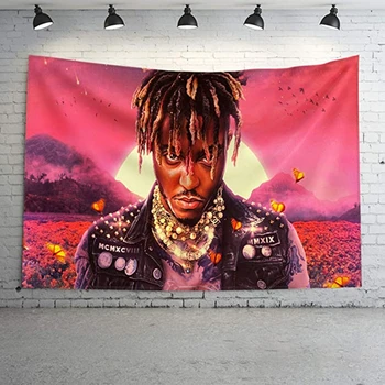 Juice Wrld Legends Never Die Flag 999 Rap Tapestry Lil Peep ...