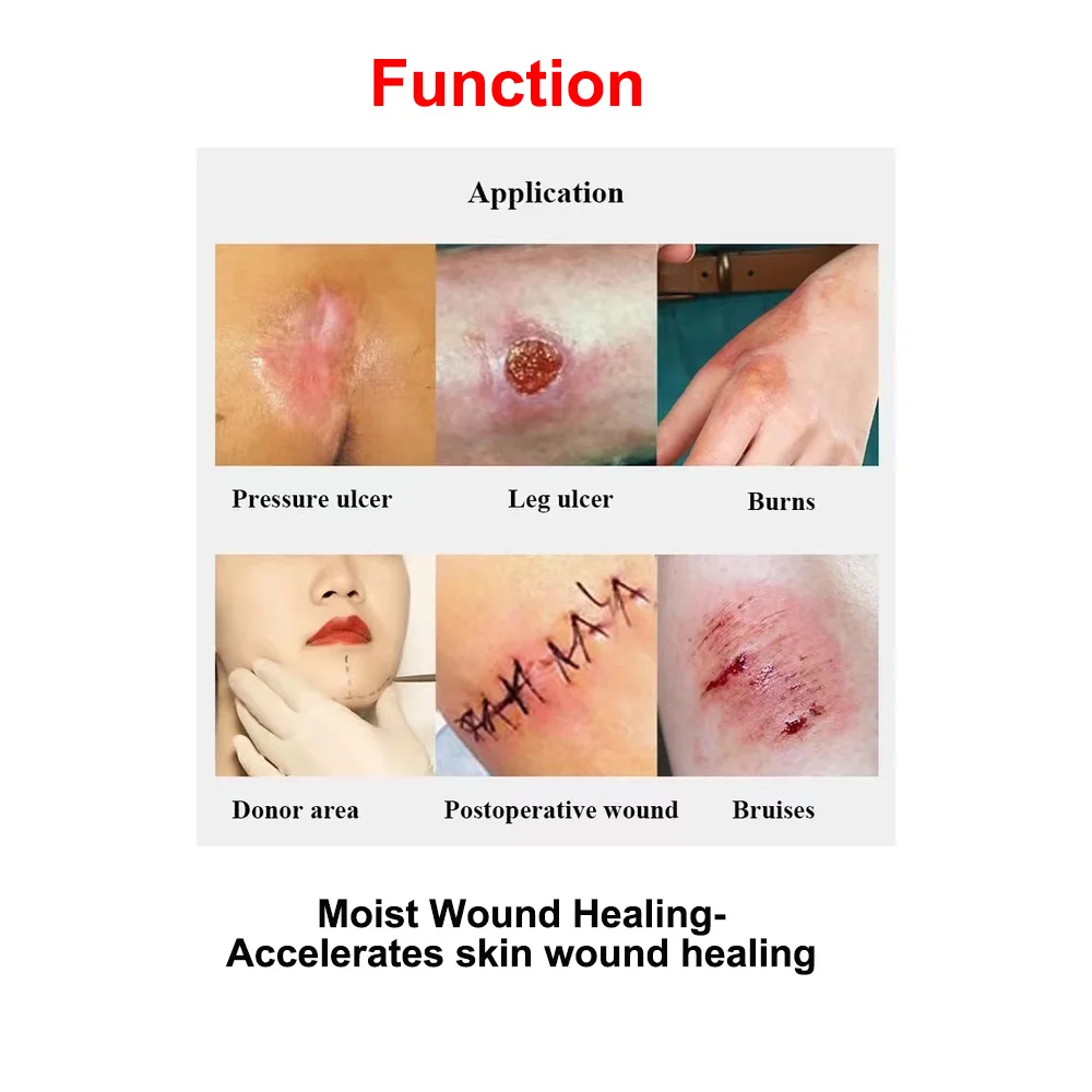 Free Shipping 18cm Heart Shape Adhesive Pressure Dressing