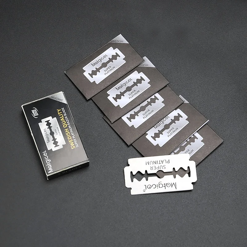 OEM Disposable Double Edge Razor Blades Zweischneidige Rasierklinge Dobbeltkant Barberblad Lames De Rasoir a Double Tranchant