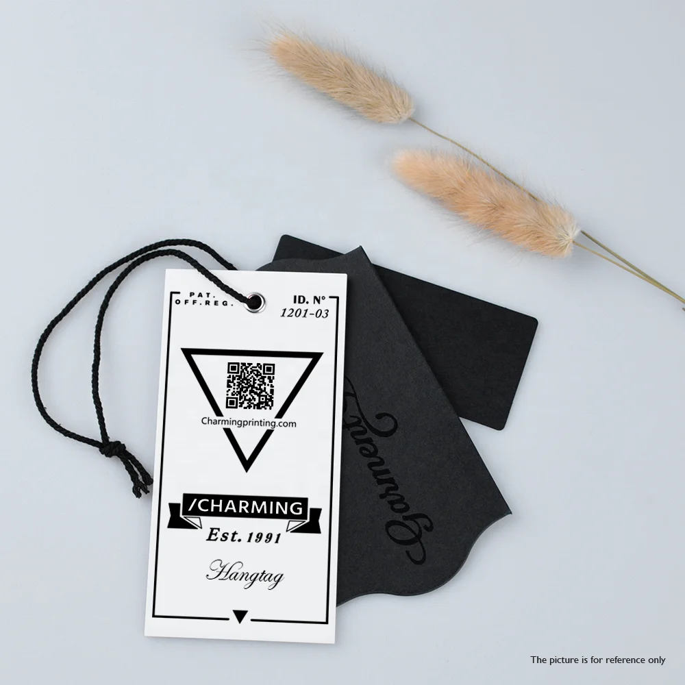 Thick Luxury Cardboard Custom Design Custom Wedding Thank You Card Hang Tag