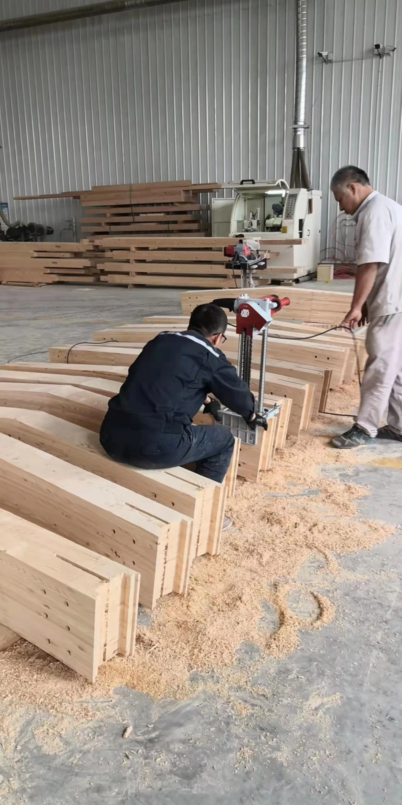 Custom Laminated Solid Wood Beams Wholesale Price Glulam Timber Beams