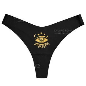 Foreign Trade Explosions Ladies Thong Thin Anti-bacterial Low-rise Large Size Fitness Underwear Ice Silk Seamless Hip