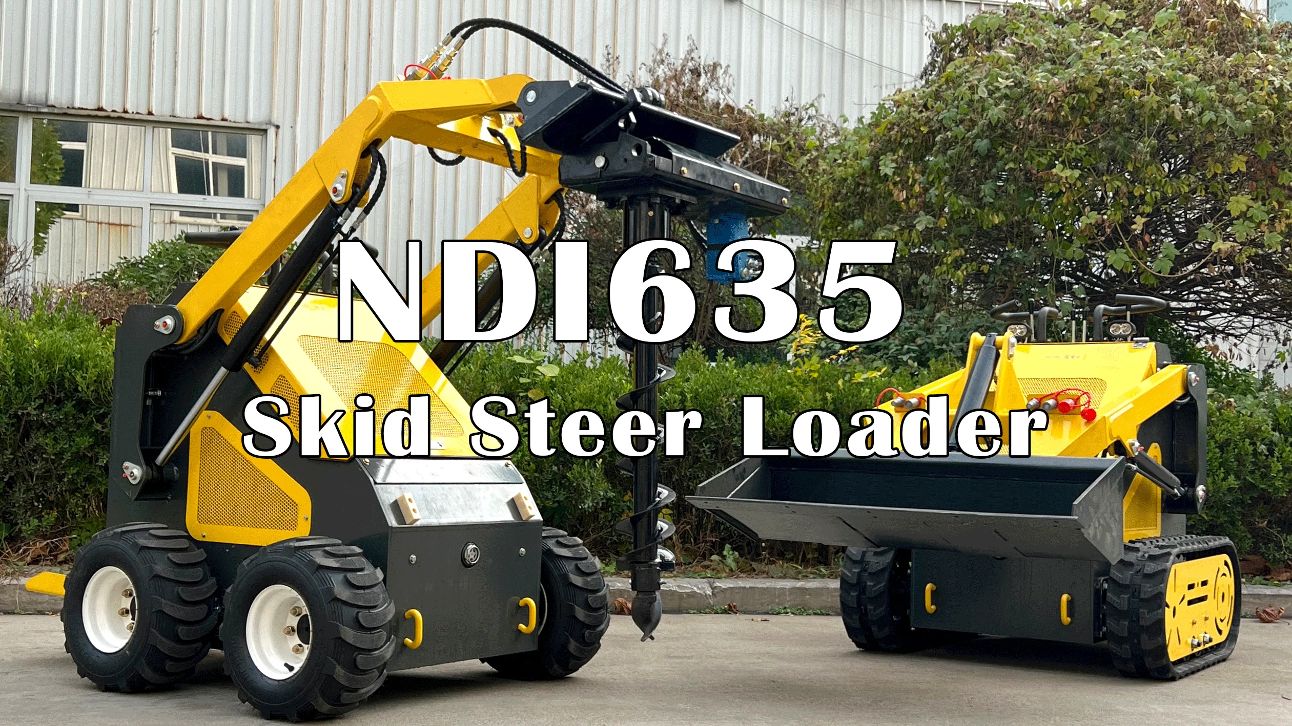 High Quality Skid Steer Loader Small Loader Mini Skid Steer 500kg Mini ...