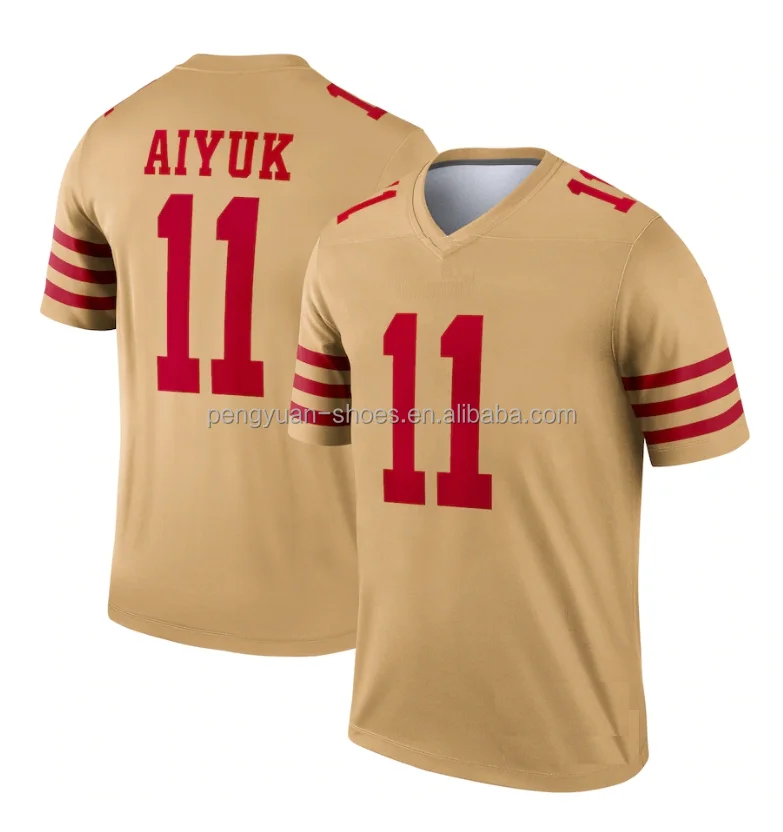 NFL_ Jersey San Francisco''49ers''MEN Women Youth Brock Purdy #13 Christian  McCaffrey Deebo Samuel #19 Nick Bosa George Kittle 