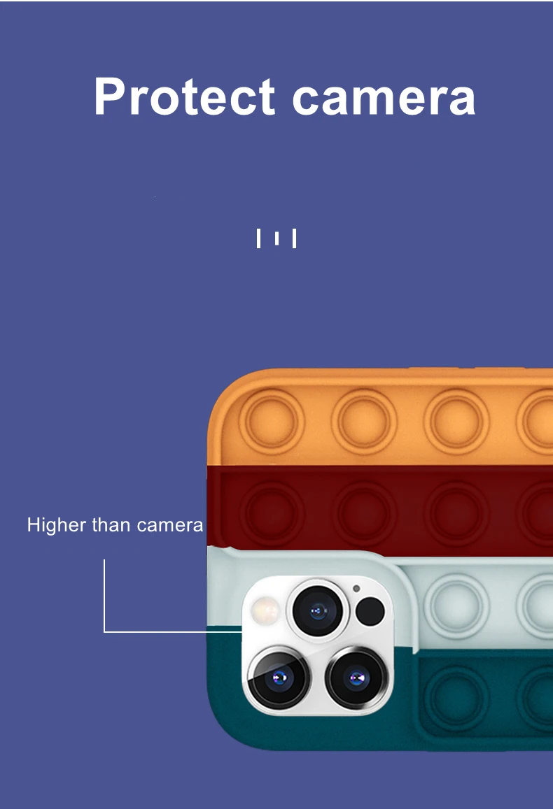 新款批发有趣的手机套玩具推流行儿童手机套,适用于iphone 12 11 pro