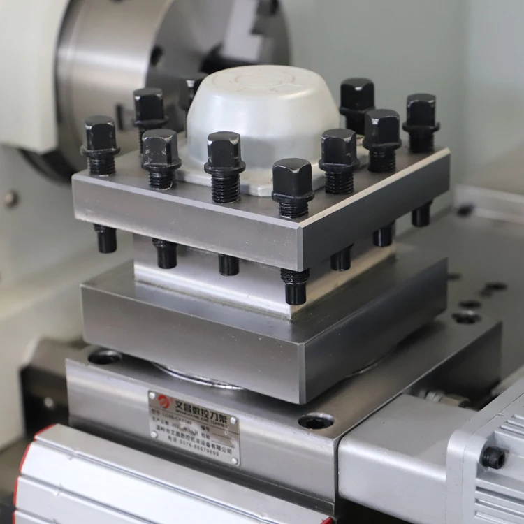 High Precision Automatic GSK Control System Horizontal CNC Lathe CK6140 Flat Bed Structure for Medium Duty Machining