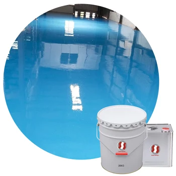 High Glossy Self Leveling 100% Solid Epoxy Floor Paint Coating For Garage Warehouse