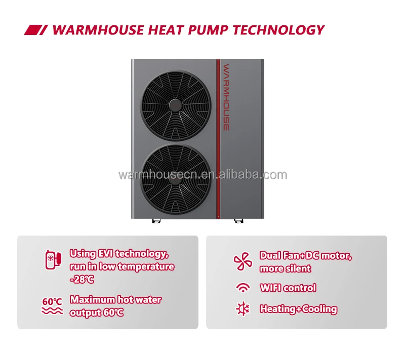 Air to Water Heat Pump, 16kW, 220 - detail 2