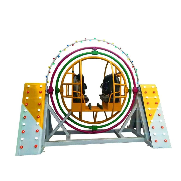 Cheap and Exciting Exercise Games 3d Manual Human Gyroscope Sport Equipment