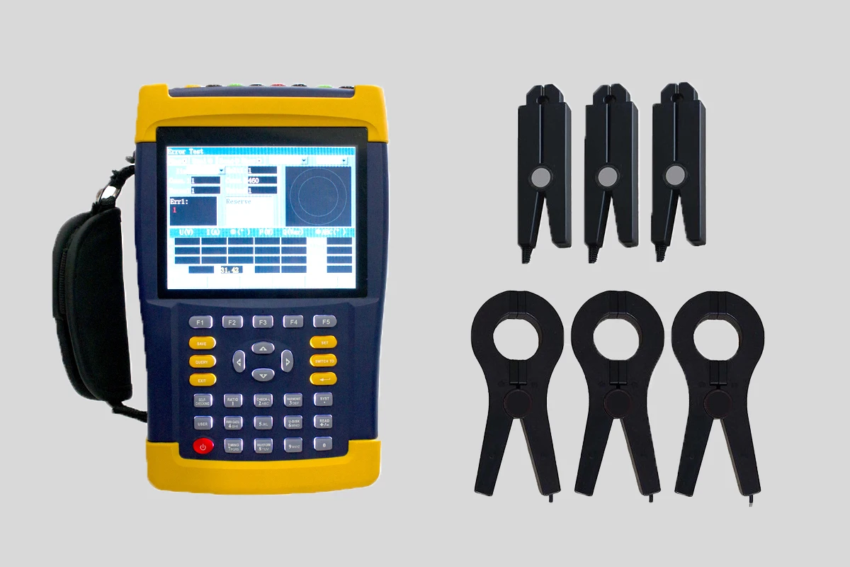 Portable Power Analyzer Meter - Three Phase Quality Instrument